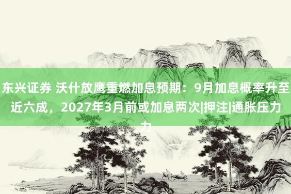 东兴证券 沃什放鹰重燃加息预期：9月加息概率升至近六成，2027年3月前或加息两次|押注|通胀压力