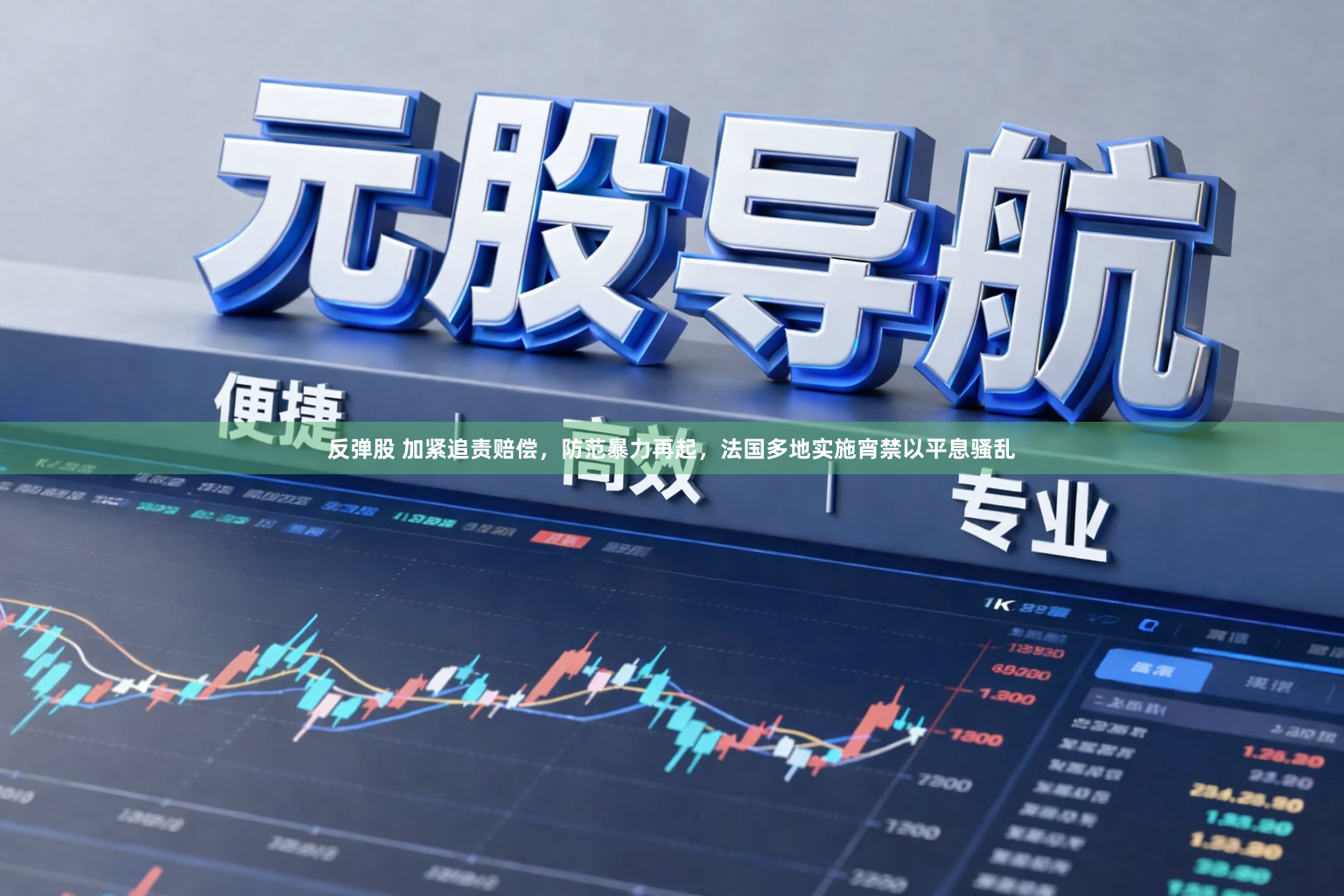 反弹股 加紧追责赔偿，防范暴力再起，法国多地实施宵禁以平息骚乱